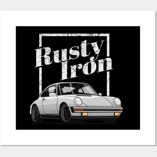 I'm not old I'm classic - Rusty Iron - Oldtimer Auto 911 Posters and Art